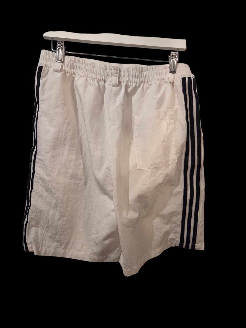 Adidas White Side-Stripe Skirt with Trefoil Logo Medium - Picture 5 of 6